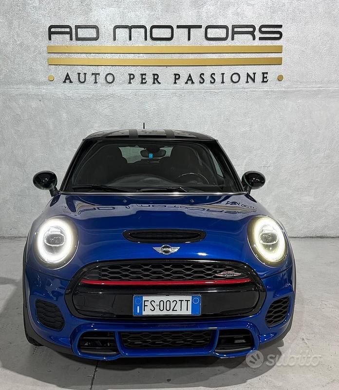 Usata Mini John Cooper Works 75 CV (55 kW) 2018 Blu Utilitaria