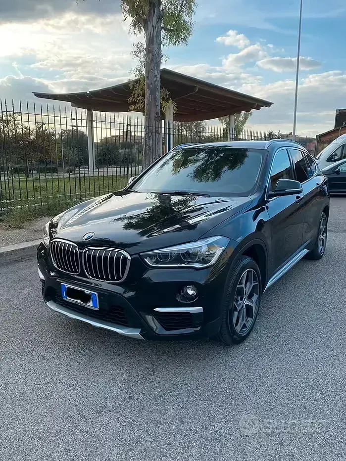 Usata BMW X1 xLine 150 CV (110 kW) 2018 Nero SUV