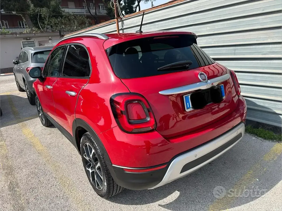 Usata Fiat 500 Cross 120 CV (88 kW) 2019 Rosso Berlina