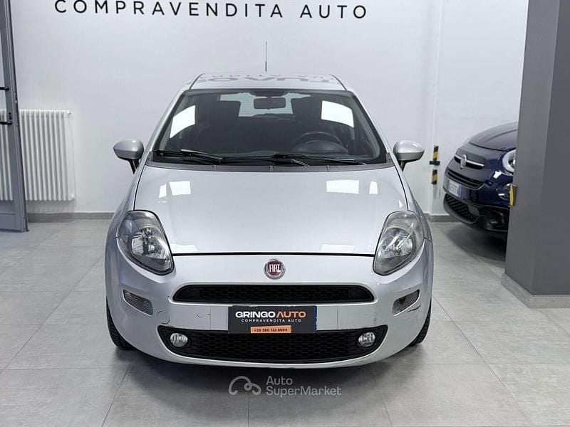 Usata Fiat Punto Lounge 75 CV (55 kW) 2015 Argento Utilitaria