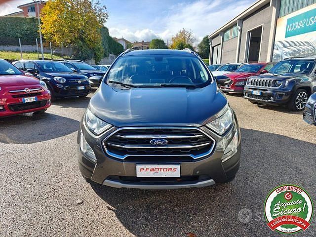 Grigio Usata 2019 Ford Ecosport SUV | 12.600 € (Buon prezzo) - Immagine 1/4