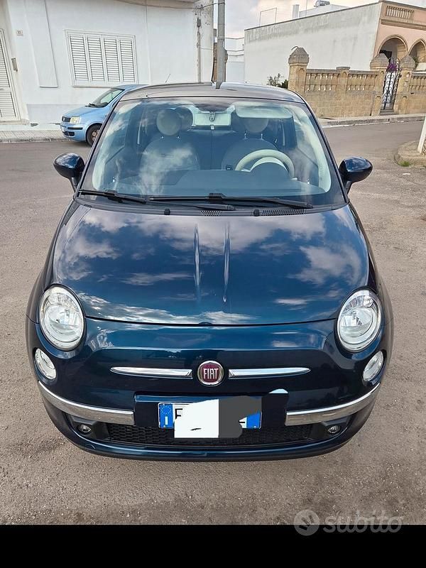 Usata Fiat 500 Lounge 2015 Verde Berlina