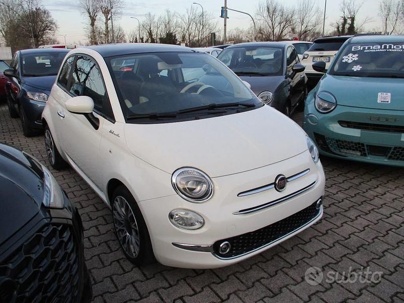 Usata Fiat 500 Dolcevita 69 CV (50 kW) 2023 Bianco Utilitaria