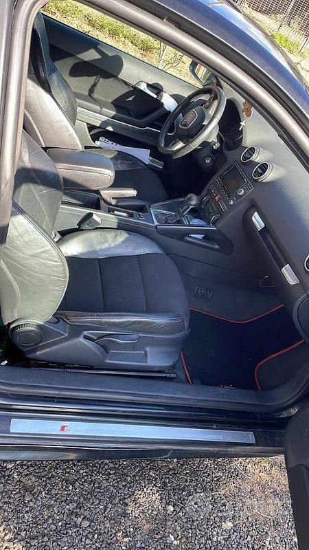 Usata Audi A3 S-Line 170 CV (125 kW) 2007 Nero Coupé