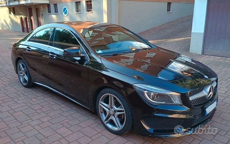 Usata Mercedes CLA180 Premium 122 CV (89 kW) 2013 Nero Berlina