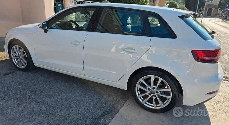 Usata Audi A3 Sport 110 CV (80 kW) 2016 Bianco Berlina