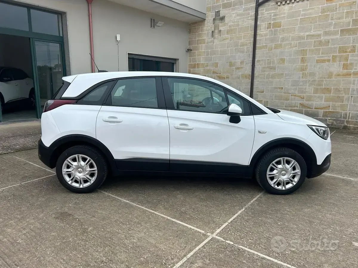 Usata Opel Crossland X Innovation 110 CV (80 kW) 2020 Bianco SUV