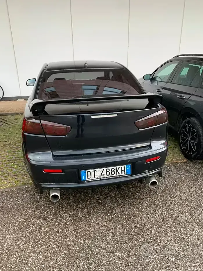 Usata Mitsubishi Lancer 143 CV (105 kW) 2009 Nero Berlina