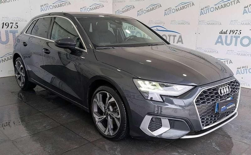 Usata Audi A3 Advanced 116 CV (85 kW) 2022 Grigio Berlina