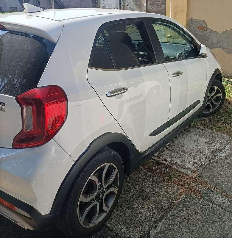 Usata Kia Picanto X-Line 65 CV (47 kW) 2021 Bianco Utilitaria