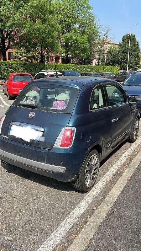 Usata Fiat 500 Lounge 69 CV (50 kW) 2015 Blu/azzurro Utilitaria