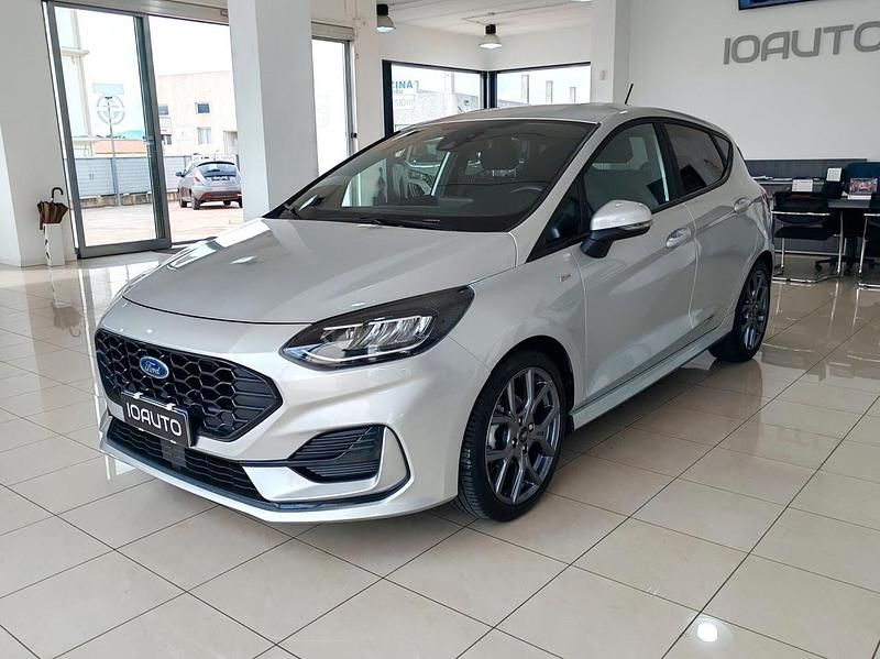 Usata Ford Fiesta ST-Line 125 CV (91 kW) 2022 Argento Utilitaria