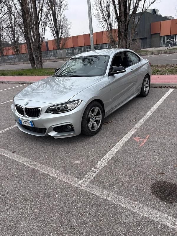 Usata BMW 218 M Sport 136 CV (100 kW) 2017 Grigio Coupé