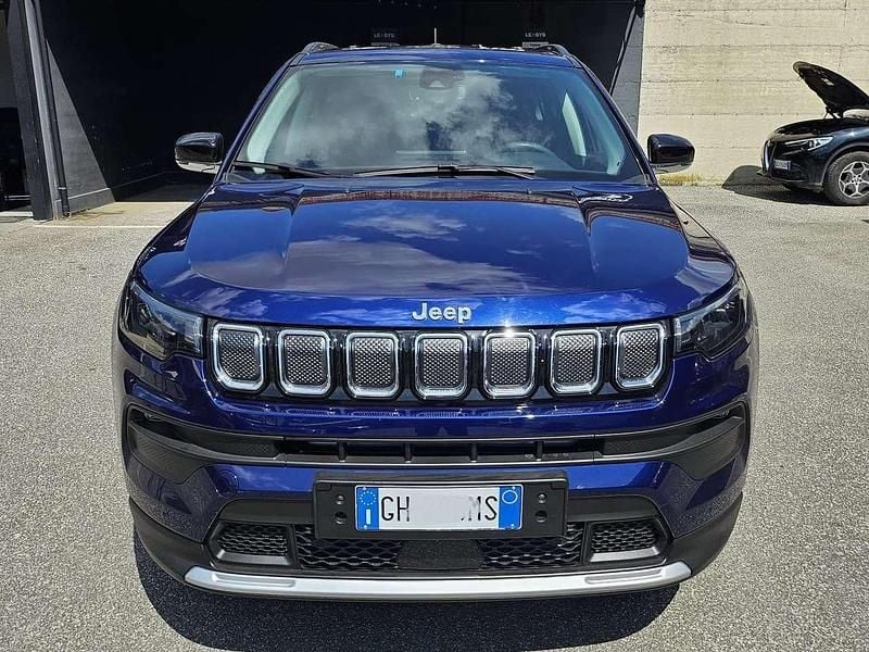 Blu/azzurro Usata 2021 Jeep Compass Limited SUV | 21.900 € (Buon prezzo) - Immagine 1/4