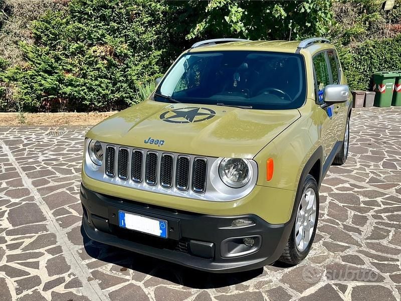 Usata Jeep Renegade 120 CV (88 kW) 2014 Verde SUV