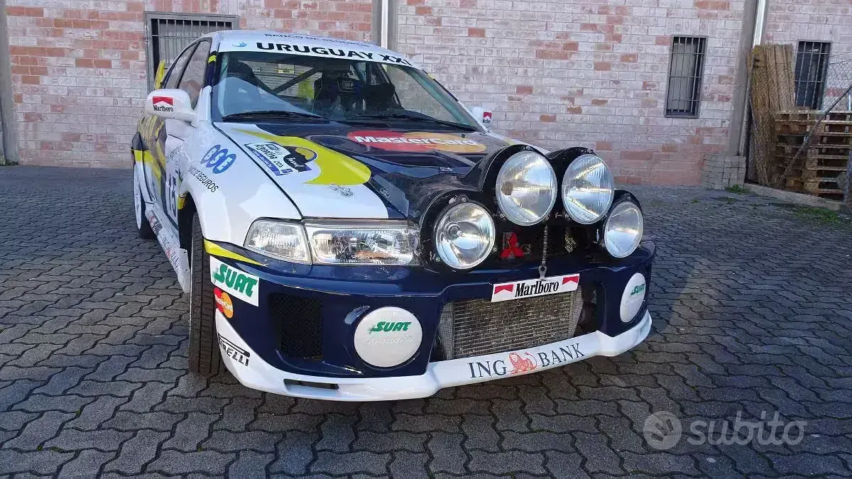 Usata Mitsubishi Lancer Evolution 300 CV (220 kW) 1999 Bianco Berlina