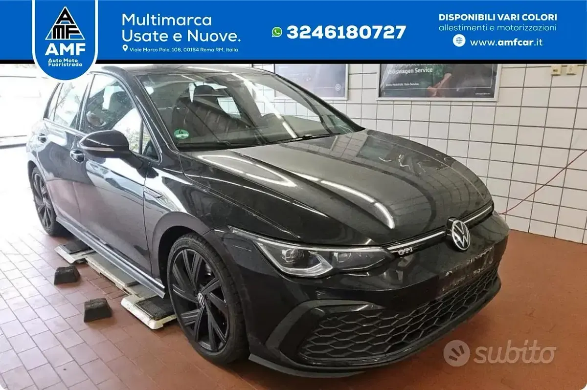 Usata VW Golf VIII GTI 245 CV (180 kW) 2023 Nero Berlina