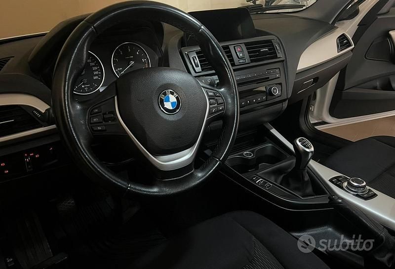 Usata BMW 120 184 CV (135 kW) 2014 Bianco Utilitaria