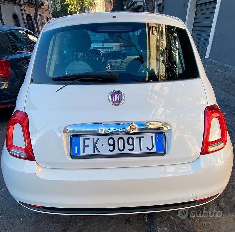 Usata Fiat 500 95 CV (69 kW) 2017 Bianco Berlina