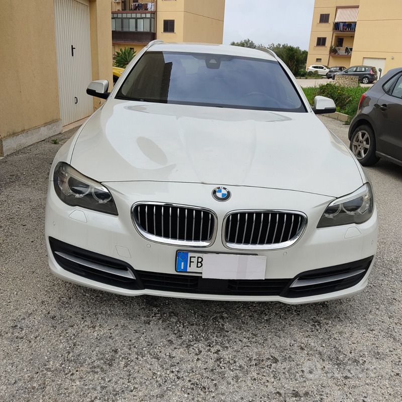 Bianco Usata 2015 BMW 520 Station wagon | 11.000 € (Ottimo prezzo) - Immagine 1/4