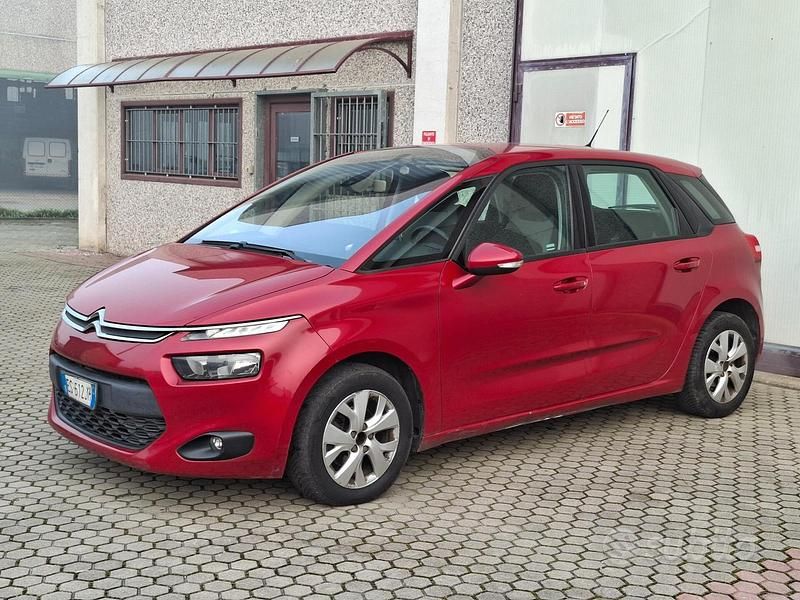 Usata Citroën C4 Picasso Exclusive 115 CV (84 kW) 2013 Rosso Monovolume