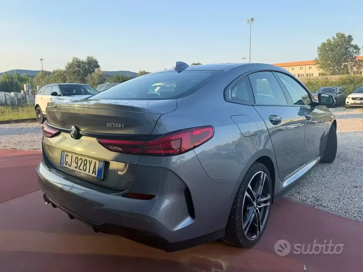 Usata BMW 218 Gran Coupé M Sport 136 CV (100 kW) 2022 Grigio Coupé