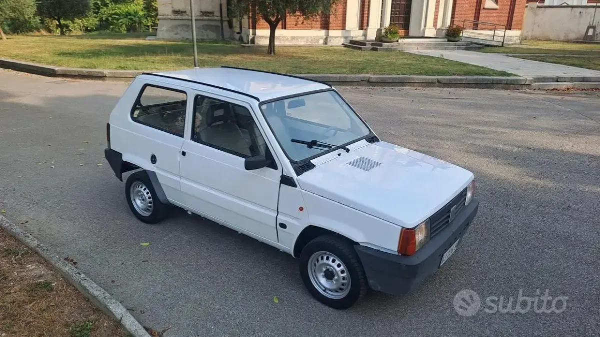 Usata Fiat Panda 39 CV (28 kW) 1996 Bianco Utilitaria