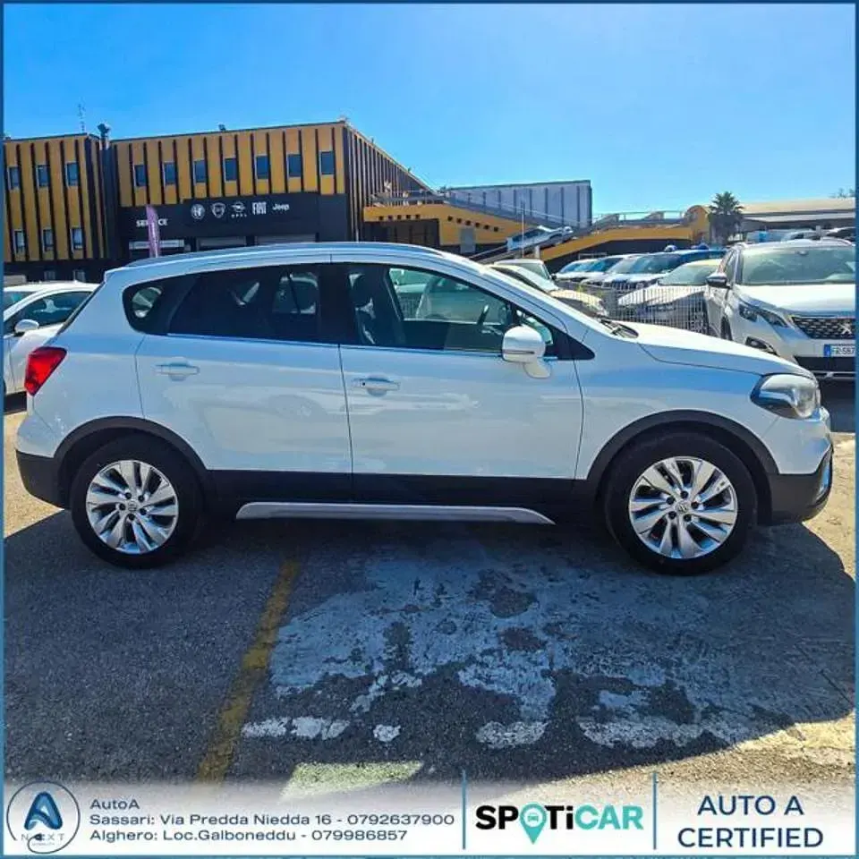Usata Suzuki SX4 111 CV (81 kW) 2017 Bianco SUV
