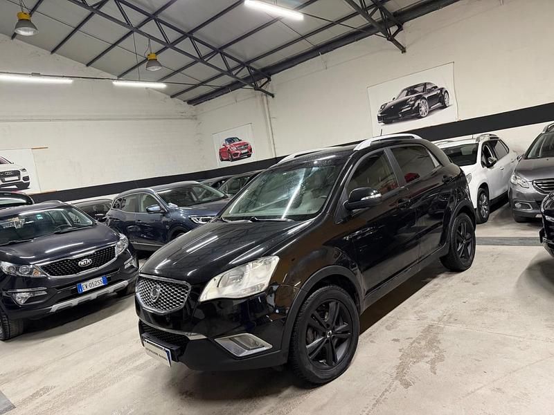 Usata Ssangyong (KGM) Korando 175 CV (128 kW) 2012 Nero SUV