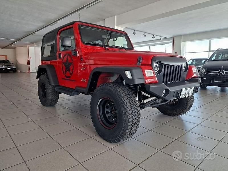 Occasion Jeep Wrangler Sport 177 ch (130 kW) 1999 Rouge SUV