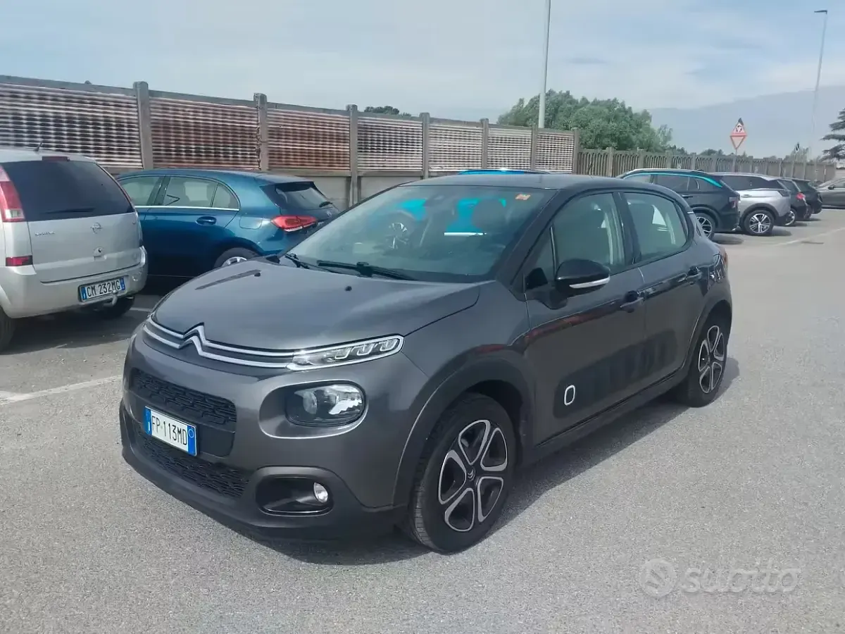 Usata Citroën C3 Feel 83 CV (61 kW) 2018 Grigio Utilitaria