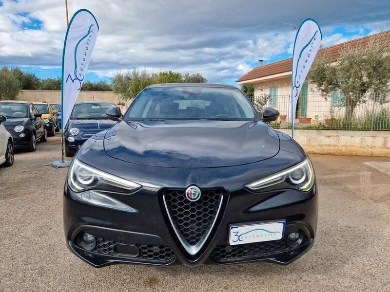 Usata Alfa Romeo Stelvio Executive 210 CV (154 kW) 2017 Nero SUV