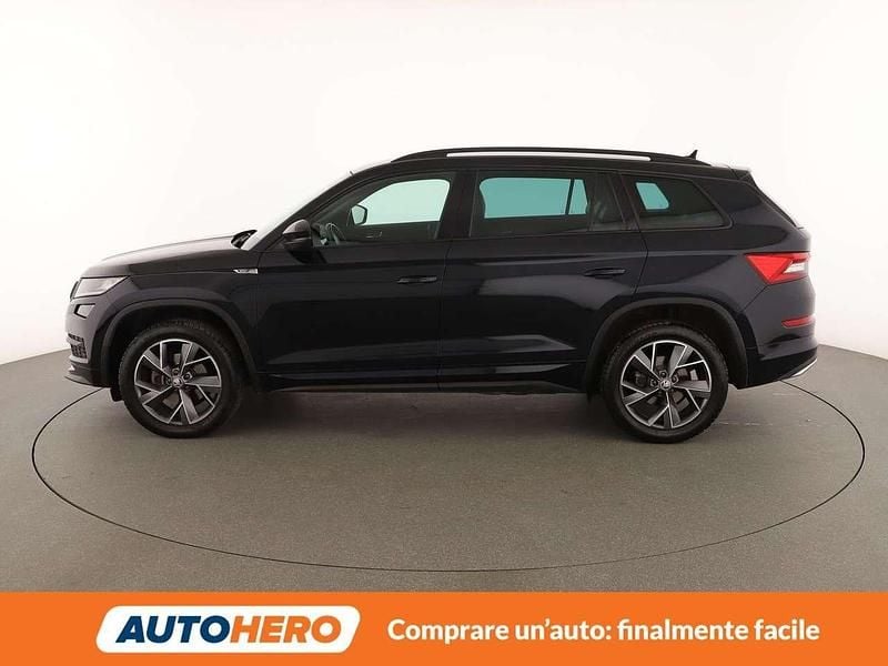 Usata Skoda Kodiaq SportLine 150 CV (110 kW) 2020 Nero SUV