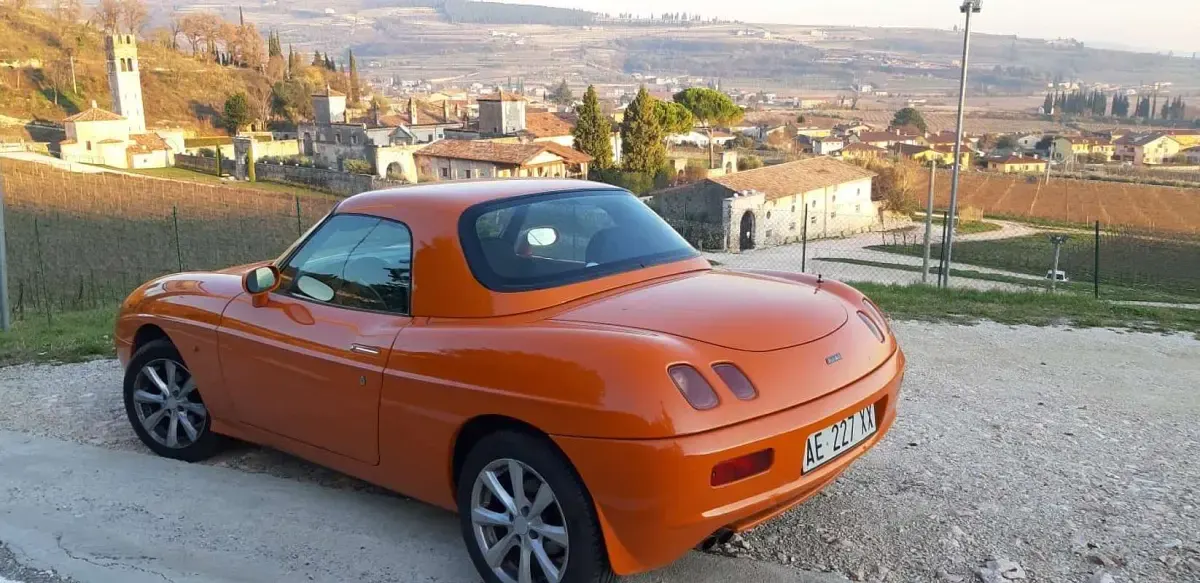 Usata Fiat Barchetta 131 CV (96 kW) 1996 Arancione Cabrio