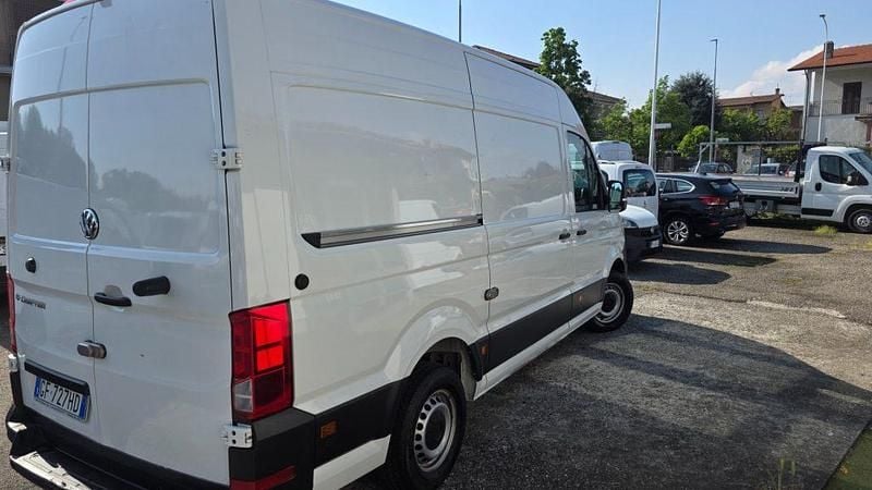 Usata VW e-Crafter 100 kW (136 CV) 2021 Bianco / pastello Furgone