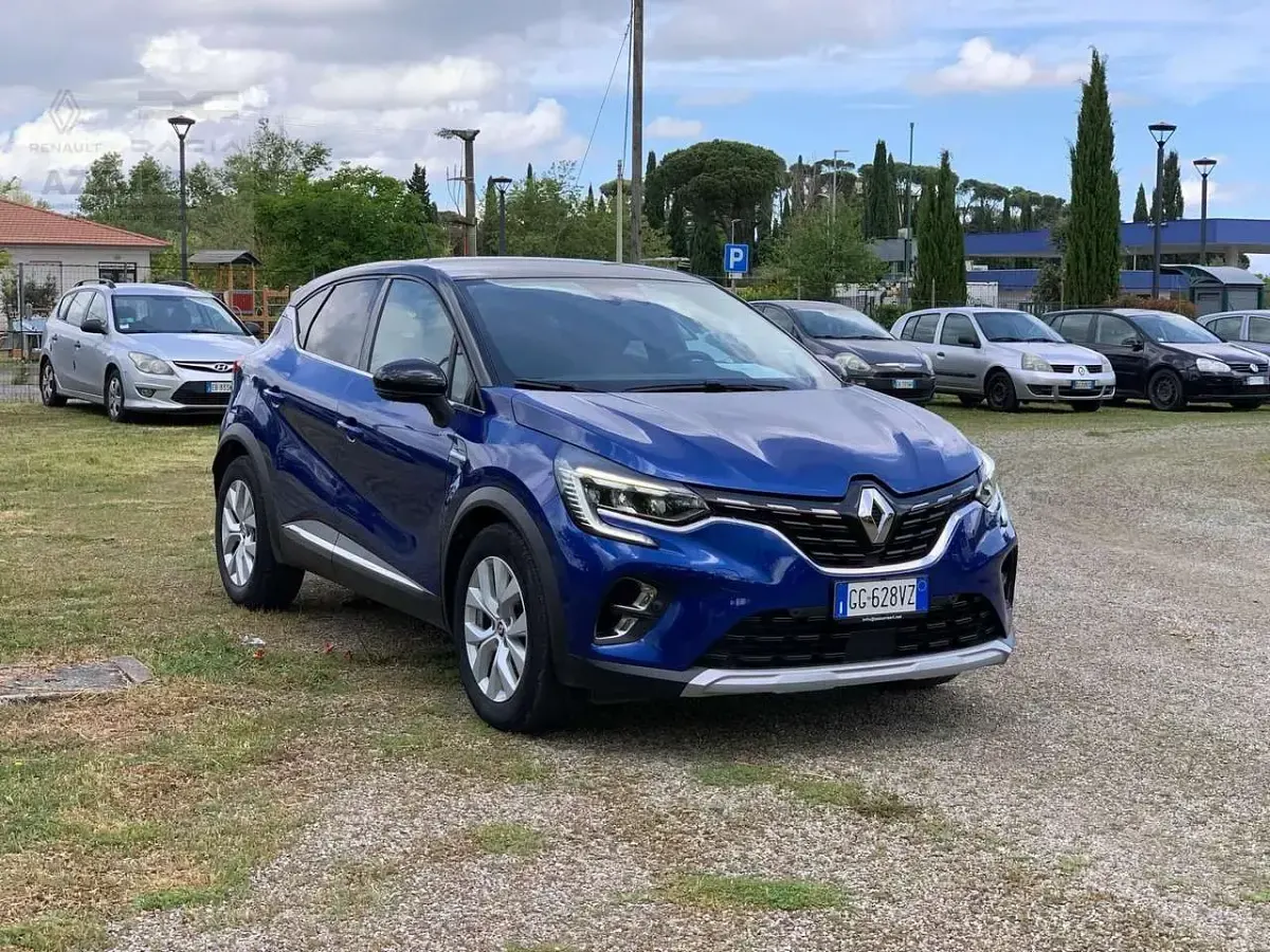 Usata Renault Captur Intens 143 CV (105 kW) 2022 Blu/azzurro SUV