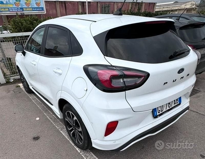 Usata Ford Puma ST-Line 125 CV (91 kW) 2020 Bianco SUV