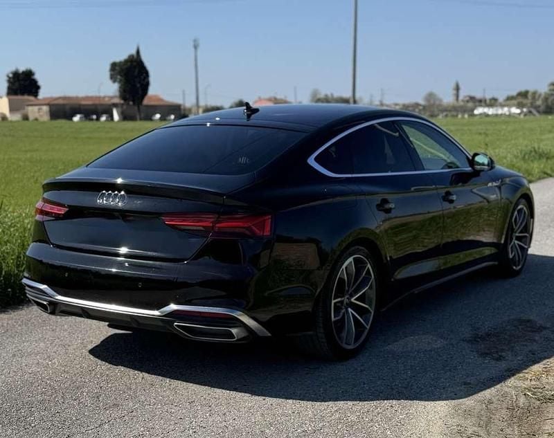Usata Audi A5 Sportback S-Line 163 CV (119 kW) 2022 Nero Utilitaria