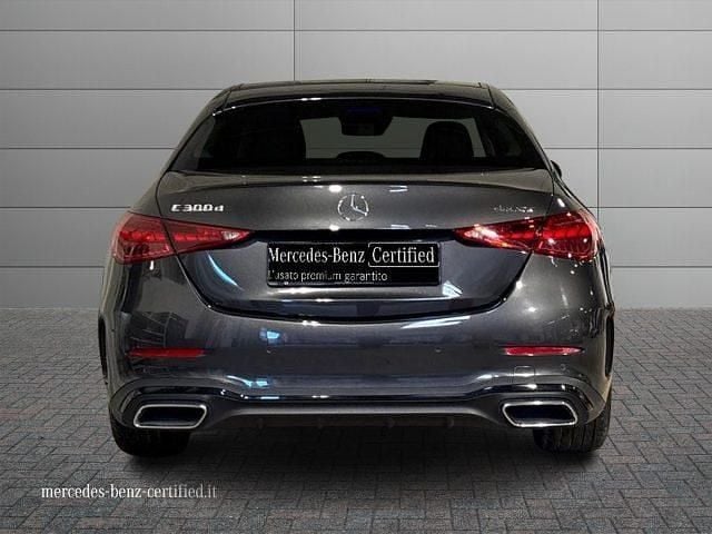 Usata Mercedes C300e Premium Plus 265 CV (194 kW) 2023 Grigio grafite Berlina
