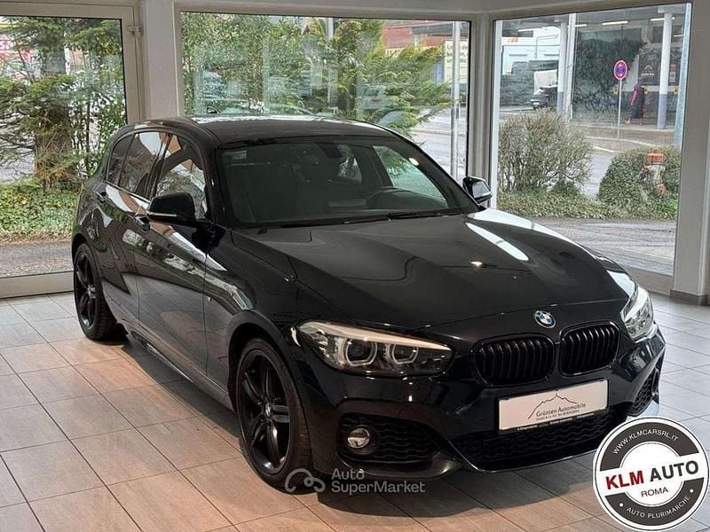 Usata BMW 118 M Sport 136 CV (100 kW) 2019 Nero Utilitaria