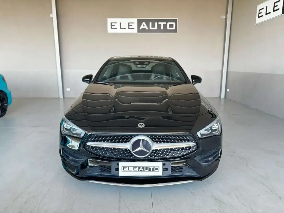 Usata Mercedes CLA200 Premium 163 CV (119 kW) 2021 Nero Coupé
