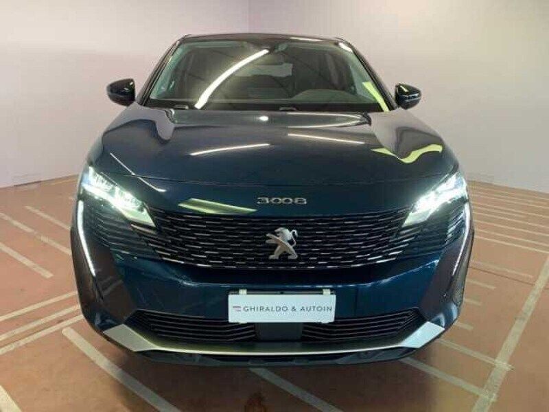 Usata Peugeot 3008 Allure 131 CV (96 kW) 2022 Blu/azzurro SUV