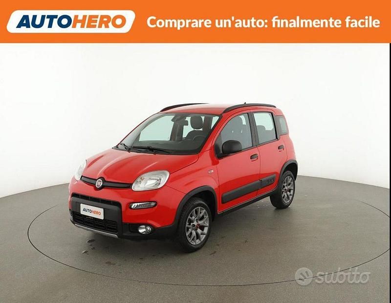 Usata Fiat Panda 2019 Rosso Utilitaria