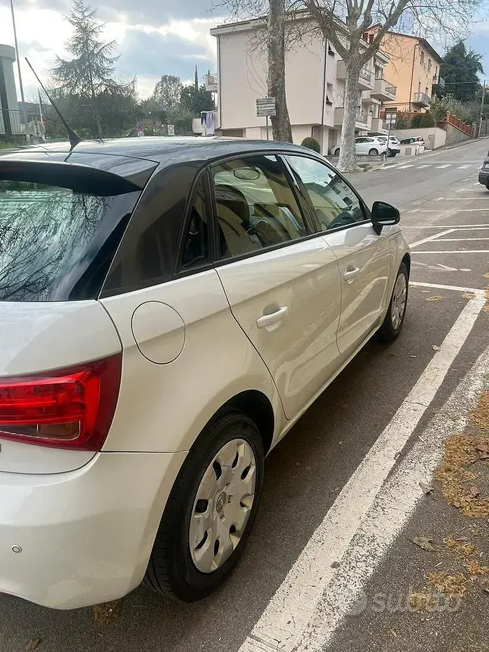 Usata Audi A1 116 CV (85 kW) 2014 Bianco Utilitaria
