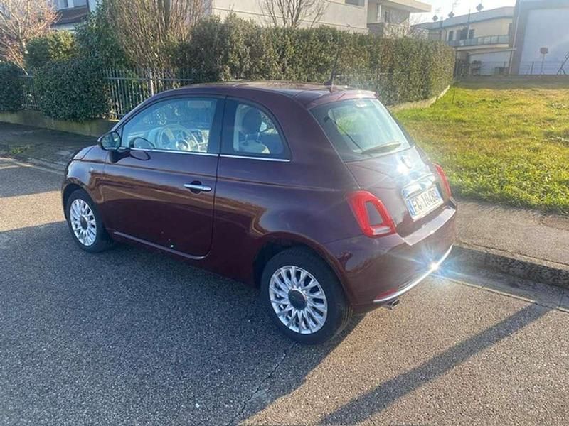 Usata Fiat 500 Lounge 69 CV (50 kW) 2016 Marrone Utilitaria