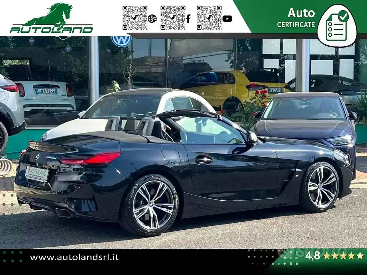 Usata BMW Z4 M Sport 340 CV (250 kW) 2024 Black sapphire Cabrio