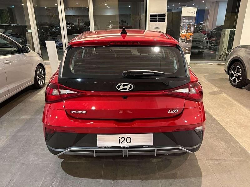 Nuova Hyundai i20 79 CV (58 kW) 2025 Dragon red Utilitaria