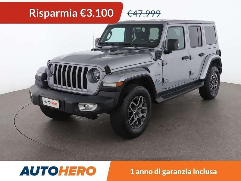 Grigio Usata 2022 Jeep Wrangler Sahara SUV | 44.899 € (Super prezzo) - Immagine 1/3