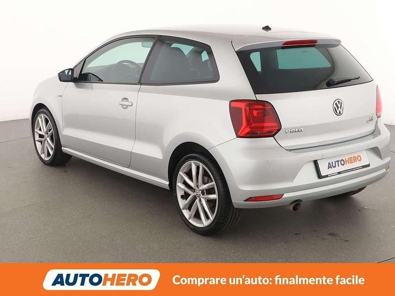 Usata VW Polo 90 CV (66 kW) 2015 Argento Berlina