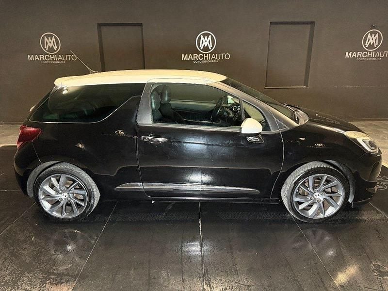 Usata DS Automobiles DS3 Sport Chic 110 CV (80 kW) 2017 Bicolore bianco/nero metallizzato Utilitaria